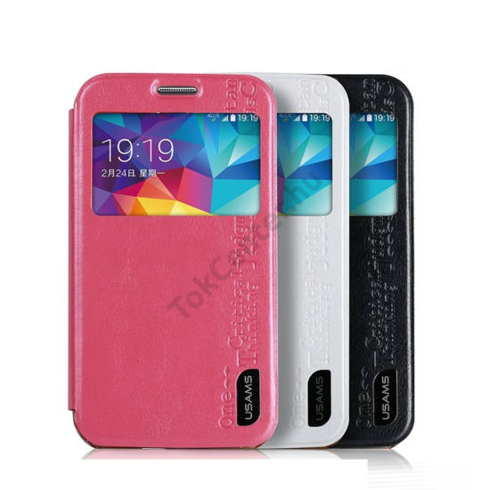 USAMS MERRY SAMSUNG GALAXY S5 ACTIVE G870 NOTESZ TOK PINK