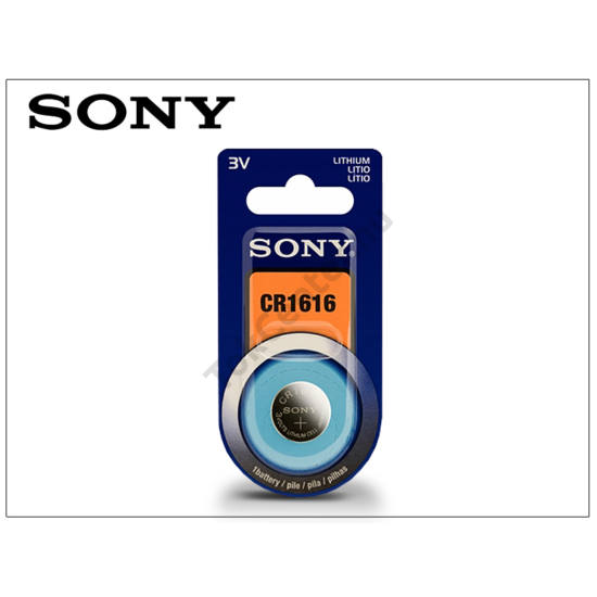Sony CR1616 lithium gombelem - 3V - 1 db/csomag