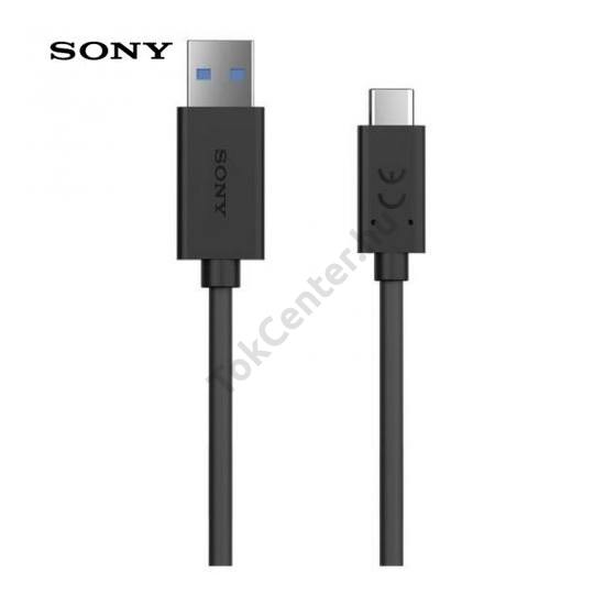 Adatátvitel adatkábel (Type-C, 100 cm) FEKETE (UCB-30_B)