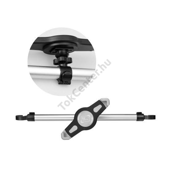 Autós tartó NAVITABLET (fejtámlára is, állítható, 360°-ban forgatható, 7-11'') FEKETE