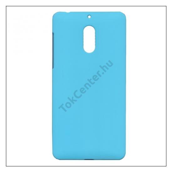 NOKIA 7 Műanyag telefonvédő (gumírozott) KÉK	
