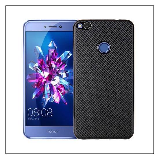 SAMSUNG Galaxy S9 (SM-G960) Telefonvédő gumi / szilikon (karbon minta) FEKETE	