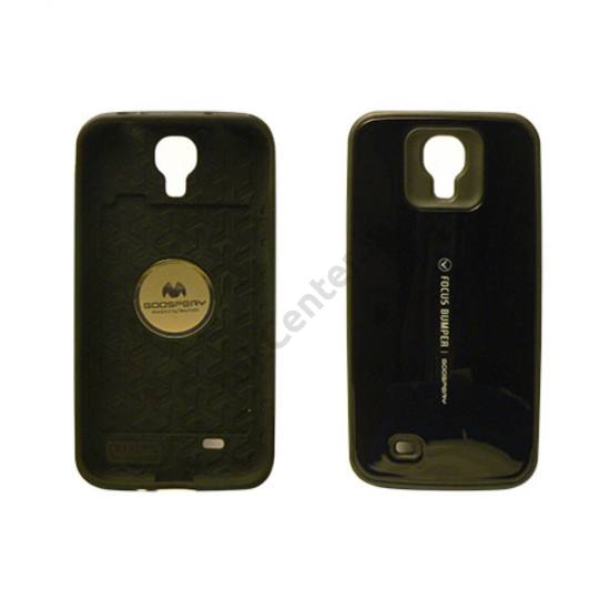 Focus Galaxy S4 ütésálló műanyag hátlap,Fekete