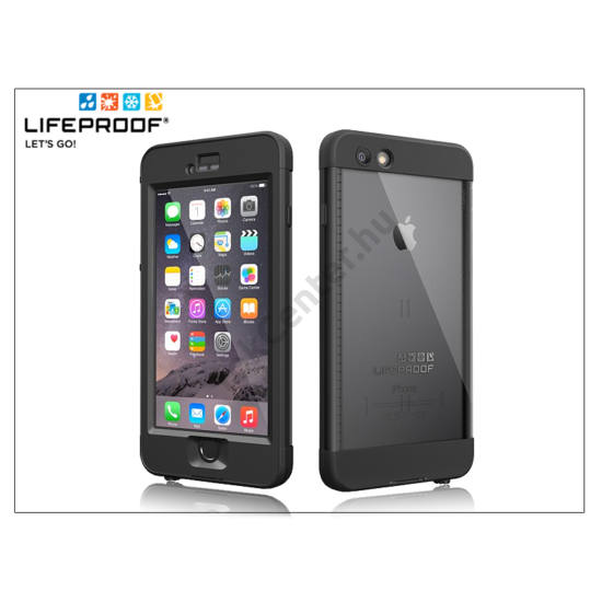 Apple iPhone 6S Plus víz- por- és ütésálló védőtok - Lifeproof Nüüd - black