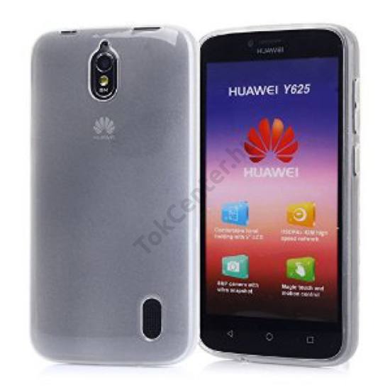 Huawei Y625 vékony szilikon hátlap, Átlátszó