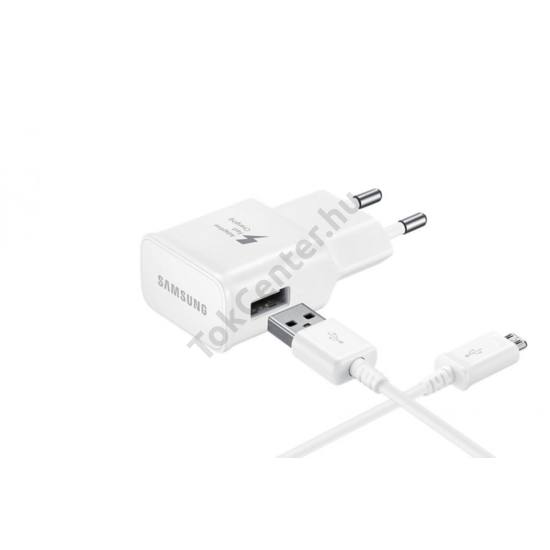 Samsung micro usb 2.0 hálózati töltő,2A,fehér
