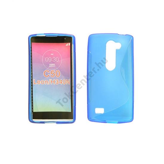 LG C50 Leon TPUS vékony szilikon hátlap,Kék