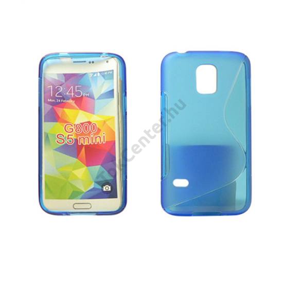 Galaxy S5 mini TPUS szilikon hátlap,Kék