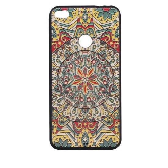 HUAWEI P9 lite (2017) Telefonvédő gumi / szilikon (domborminta) SZÍNES	