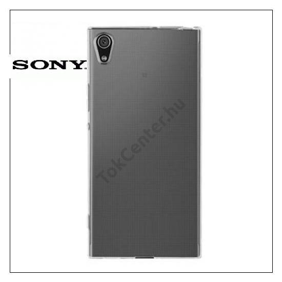 SONY Xperia XA1 Ultra GYÁRI Telefonvédő gumi / szilikon ÁTLÁTSZÓ	