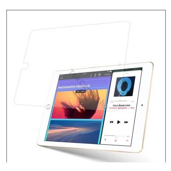 Apple IPAD 9.7 (2017) /Apple IPAD 9.7 (2018) Képernyővédő üveg (karcálló, 0.3mm, 9H) ÁTLÁTSZÓ