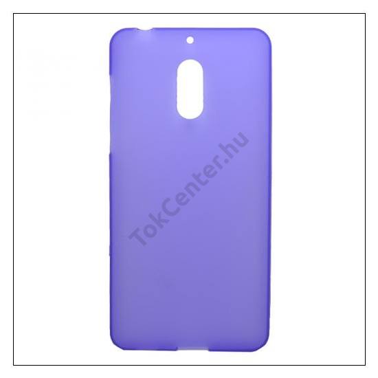 NOKIA 3 Telefonvédő gumi / szilikon (matt, fényes keret) LILA	