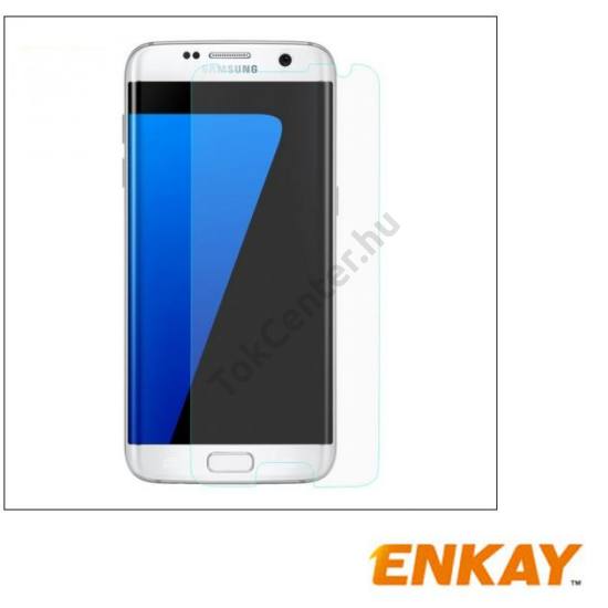 SAMSUNG Galaxy S7 Edge ENKAY képernyővédő fólia (1 db, edzett üveg, 2.5D lekerekített szél, karcálló, 0.26mm, 9H, NEM ÍVES) TEMPERED GLASS	