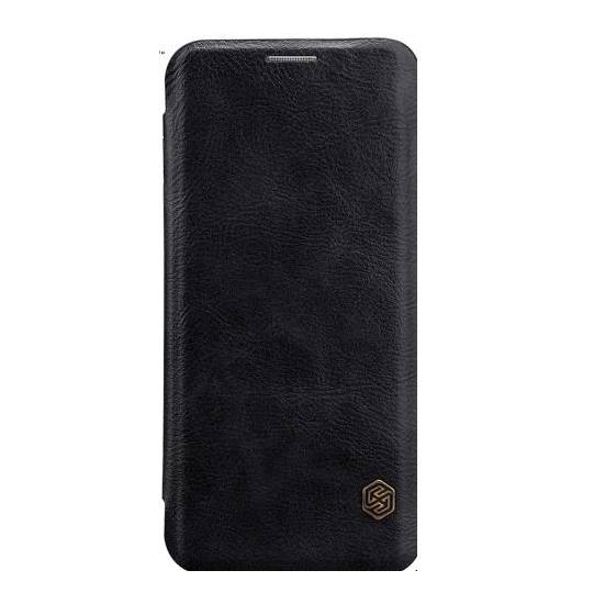 SONY Xperia L1 NILLKIN QIN tok álló, bőr (FLIP, oldalra nyíló, bankkártya tartó) FEKETE	