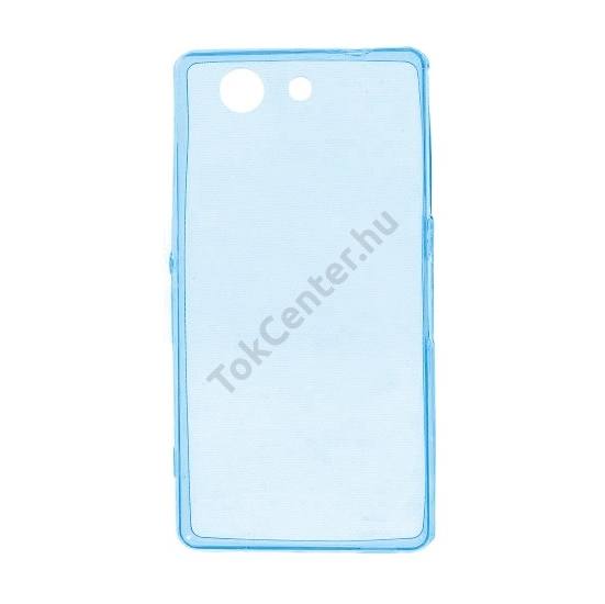 SONY Xperia L1 Telefonvédő gumi / szilikon (matt, fényes keret) KÉK	
