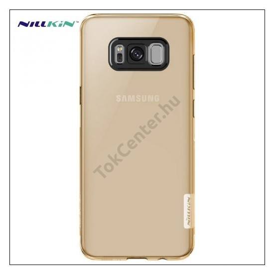 SAMSUNG Galaxy S8 (SM-G950) NILLKIN NATURE telefonvédő gumi / szilikon (0.6 mm, ultravékony) BARNA	