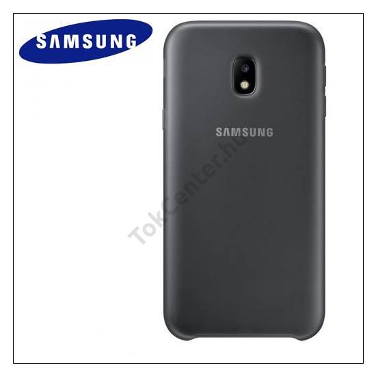 SAMSUNG Galaxy J3 (2017) (SM-J330) EU Műanyag telefonvédő FEKETE	