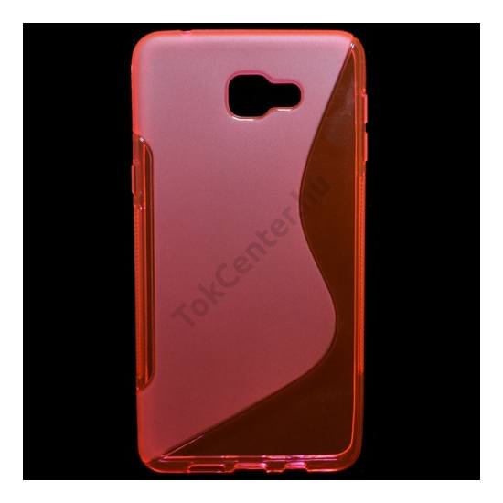 Samsung Galaxy A9 (2016) (SM-A910) Telefonvédő gumi / szilikon (S-line) RÓZSASZÍN