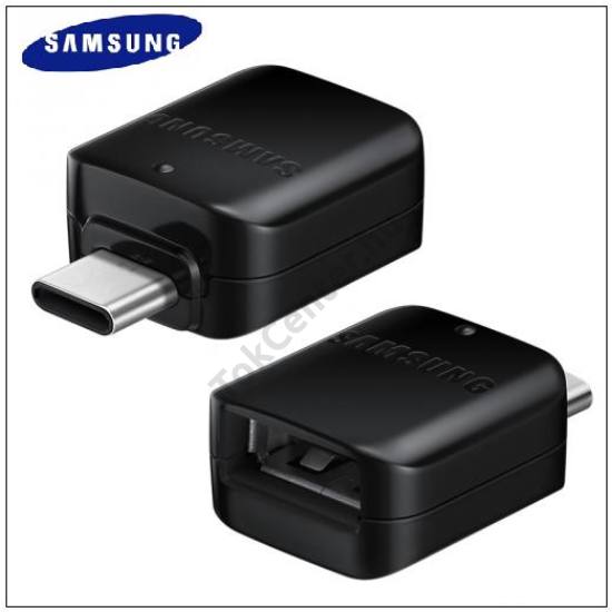 Adapter (USB Type-C, adatátvitelhez, OTG) FEKETE	