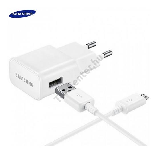 Hálózati töltő USB aljzat (microUSB, 5V / 2000 mA, ECB-DU4EWE kábel) FEHÉR