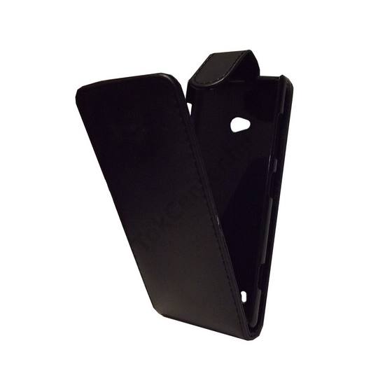 Nokia Lumia 720 Tok álló, bőr (FLIP, mágneses) FEKETE