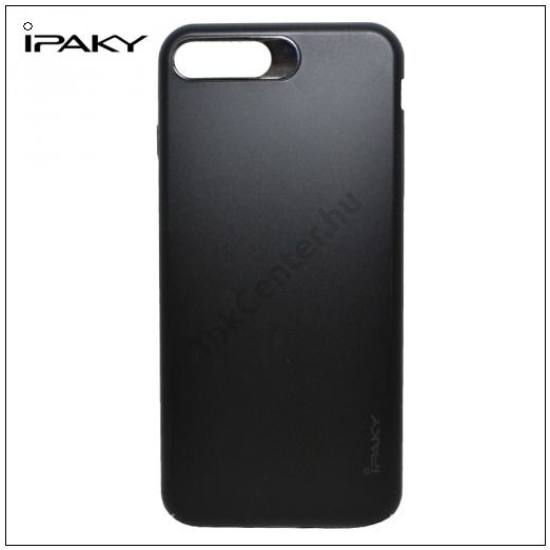 APPLE IPhone 7 Plus 5.5`` / iPhone 8 Plus 5.5`` IPAKY műanyag telefonvédő (ultravékony, 0.6 mm) BLACK	