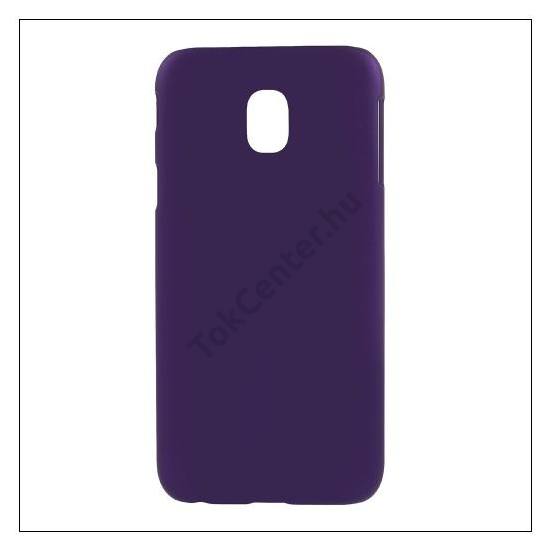 SAMSUNG Galaxy J3 (2017) (SM-J330) EU Műanyag telefonvédő (gumírozott) LILA	