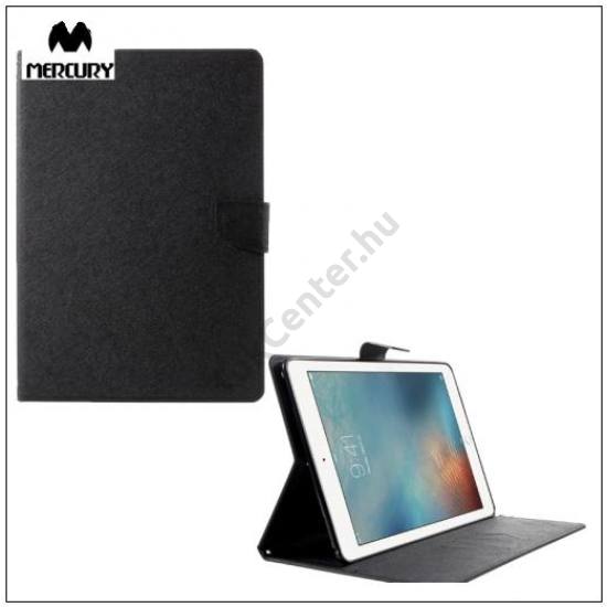 Apple IPAD Air 2019 (Air 3) /Apple IPAD Pro 10.5 (2017) MERCURY Fancy Diary tok álló, bőr (FLIP, oldalra nyíló, bankkártya tartó, asztali tartó funkció) FEKETE