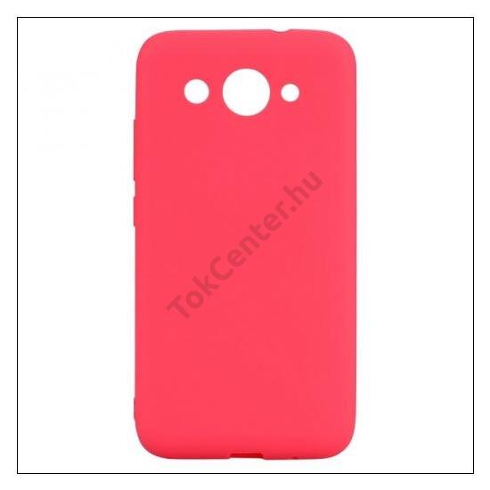 HUAWEI Y3 (2017) Telefonvédő gumi / szilikon MATT PIROS	