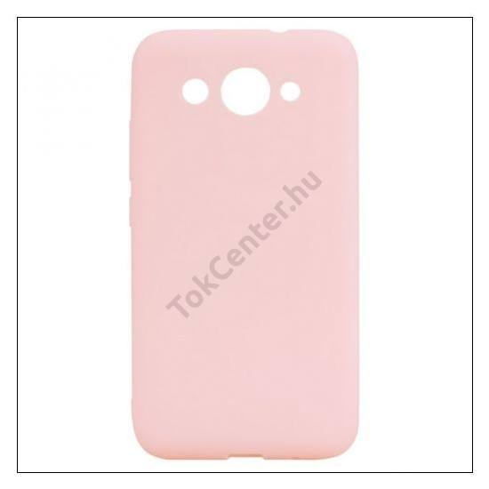 HUAWEI Y3 (2017) Telefonvédő gumi / szilikon MATT RÓZSASZÍN	