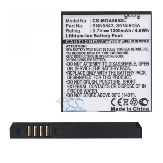 Akku 1300 mAh LI-ION (BP6X kompatibilis)