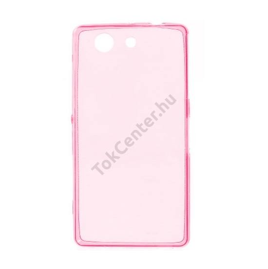 ZTE Blade A512 Telefonvédő gumi / szilikon (fényes keret) RÓZSASZÍN	
