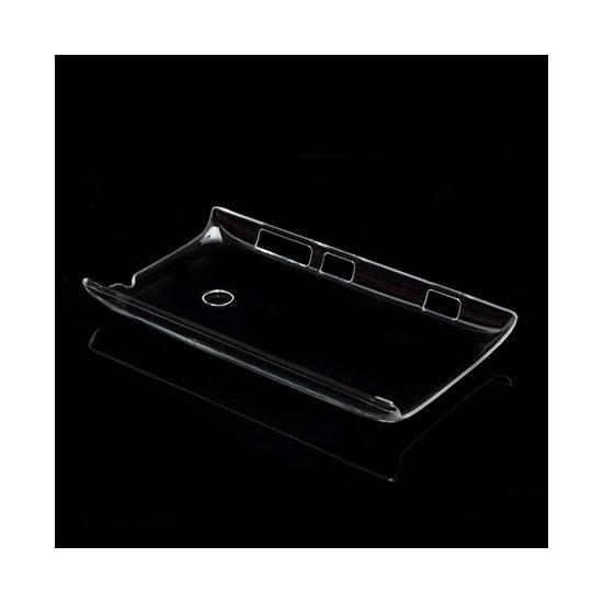 Nokia Lumia 520 Műanyag telefonvédő ÁTLÁTSZÓ