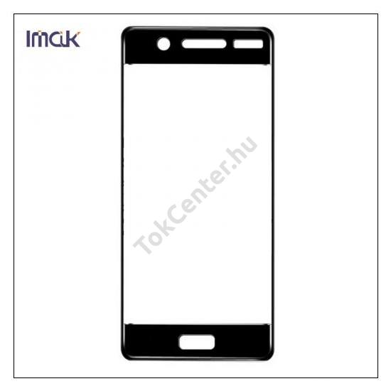 SAMSUNG Galaxy J5 (2017) (SM-J530) IMAK képernyővédő üveg (2.5D lekerekített szél, karcálló, 9H) FEKETE