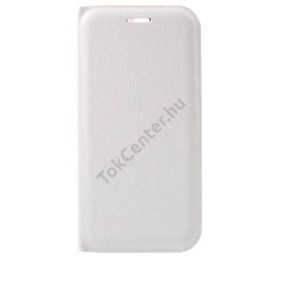 SAMSUNG Galaxy Note 8 Tok álló, bőr (FLIP, oldalra nyíló) FEHÉR	