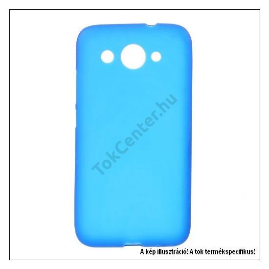 HUAWEI Y3 (2017) Telefonvédő gumi / szilikon (fényes keret) KÉK	