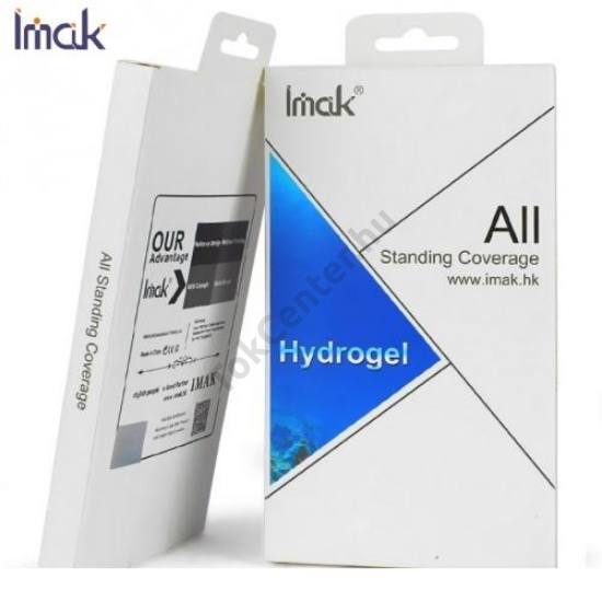 Apple iPhone 11 Pro /Apple iPhone X 5.8 /Apple iPhone XS 5.8 IMAK képernyővédő fólia (2 db, full screen, íves részre, öntapadós, 0.15mm vékony) átlátszó