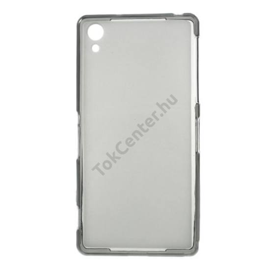 Sony Xperia Z2 (D6503) Telefonvédő gumi / szilikon FÜSTSZÍNŰ
