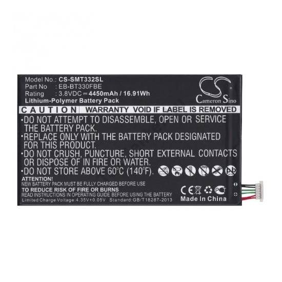 Akku 4450 mAh LI-Polymer (belső akku, beépítése szakértelmet igényel! EB-BT330FBE/FBU kompatibilis)	