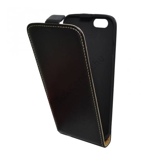 Apple iPhone 6 4.7`` Tok álló, bőr (FLIP, mágneses) FEKETE