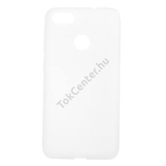 HUAWEI P9 lite mini Telefonvédő gumi / szilikon (matt) FEHÉR	