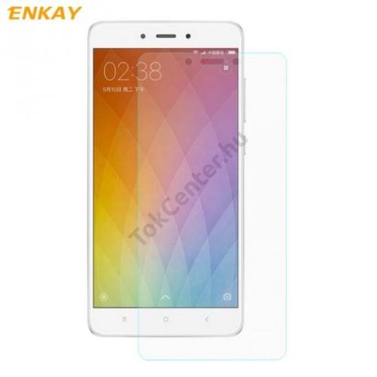 XIAOMI Redmi Note 4-4x ENKAY képernyővédő fólia (1 db, edzett üveg, 2.5D lekerekített szél, karcálló, 0.26mm, 9H) TEMPERED GLASS	
