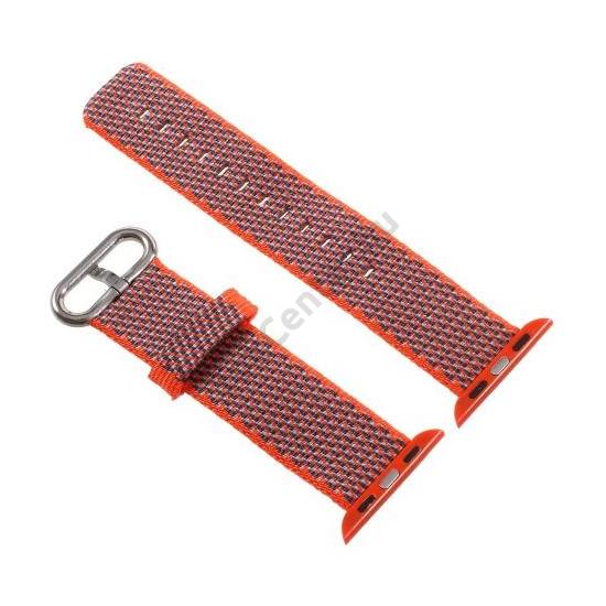 Pótszíj (textil) NARANCS Apple Series 1/2/3 Watch 38mm	