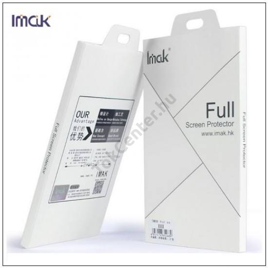 Apple iPhone X 5.8 /Apple iPhone XS 5.8 IMAK képernyővédő üveg (3D full cover, íves, karcálló, 9H) FEKETE