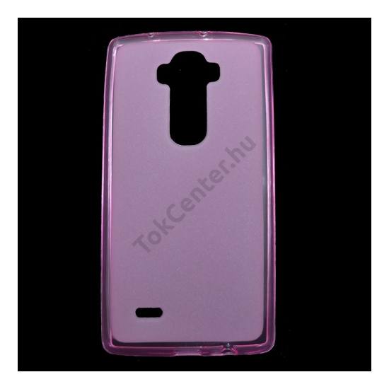 LG G Flex2 (H955) Telefonvédő gumi / szilikon (fényes keret) RÓZSASZÍN