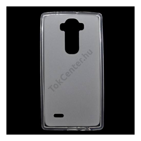 LG G Flex2 (H955) Telefonvédő gumi / szilikon (fényes keret) ÁTLÁTSZÓ