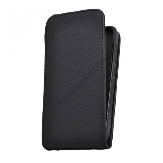 Alcatel Idol 2 mini S (OT-6036Y) Tok álló, bőr (FLIP, mágneses) FEKETE