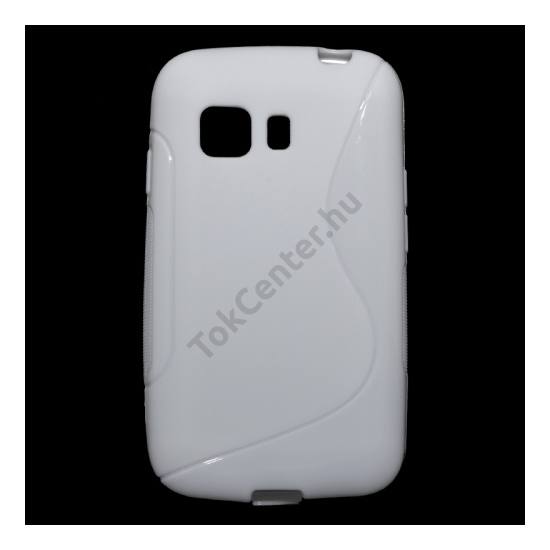 Samsung Galaxy Young 2 (SM-G130) Telefonvédő gumi / szilikon (S-line) FEHÉR