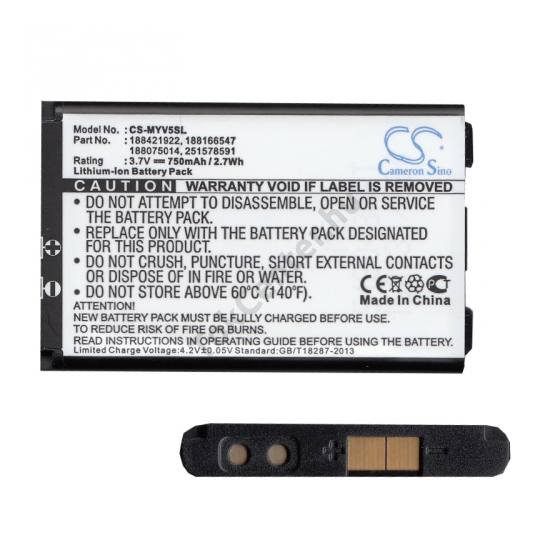 Akku 750 mAh LI-ION (188421922 kompatibilis)