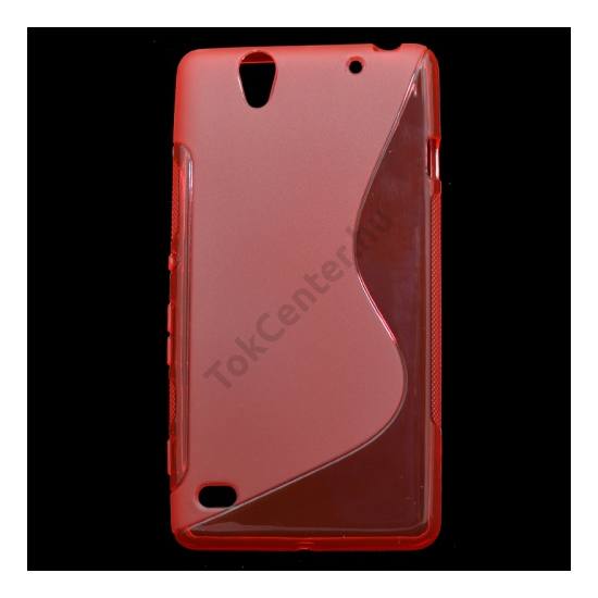 Sony Xperia C4 Telefonvédő gumi / szilikon (S-line) PIROS